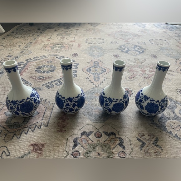 Set of 4 bud vases - Picture 1 of 2